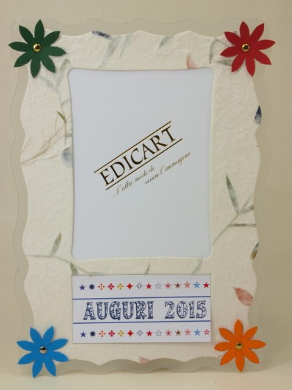 Calendario carta riso con fiori 15x20_1